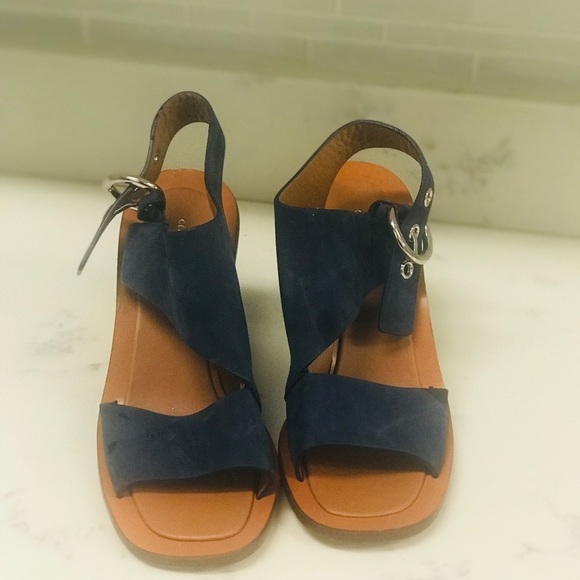 Celine Suede/ Nubuck Sandals - Picture 4 of 11